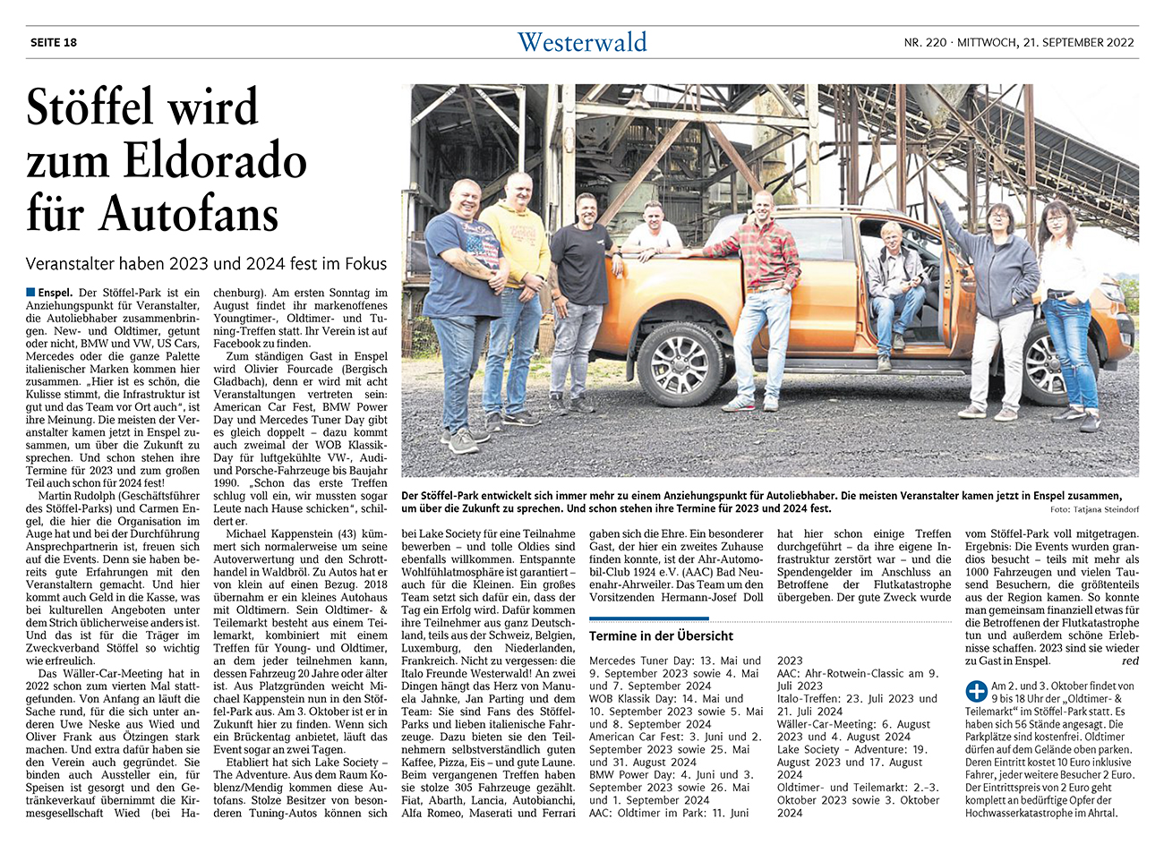Stöffel wird zum Eldorado